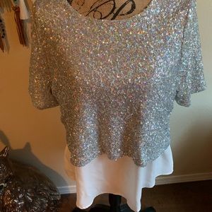 Sequin shirt